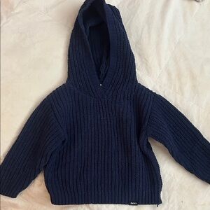 DKNY Deep Blue Knit Pullover